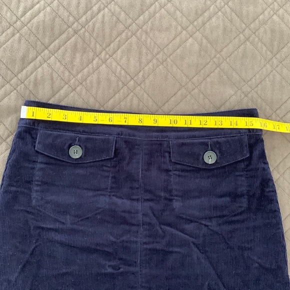 Boden NWT Navy Corduroy Midi Skirt size 8R - Picture 13 of 15